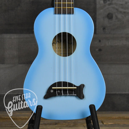 Makala Dolphin Ukulele Light Blue Burst