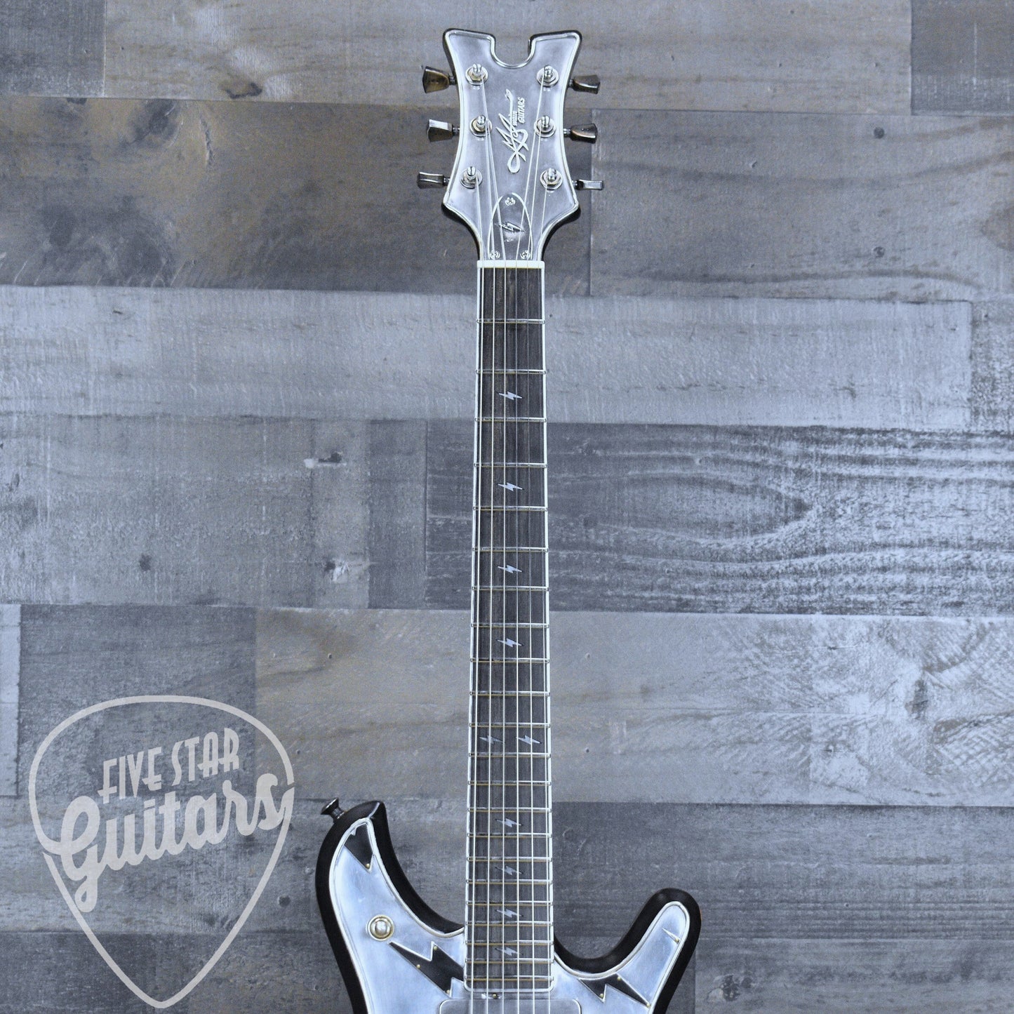McSwain Guitars "Silver Bolt" - with Hardshell Case