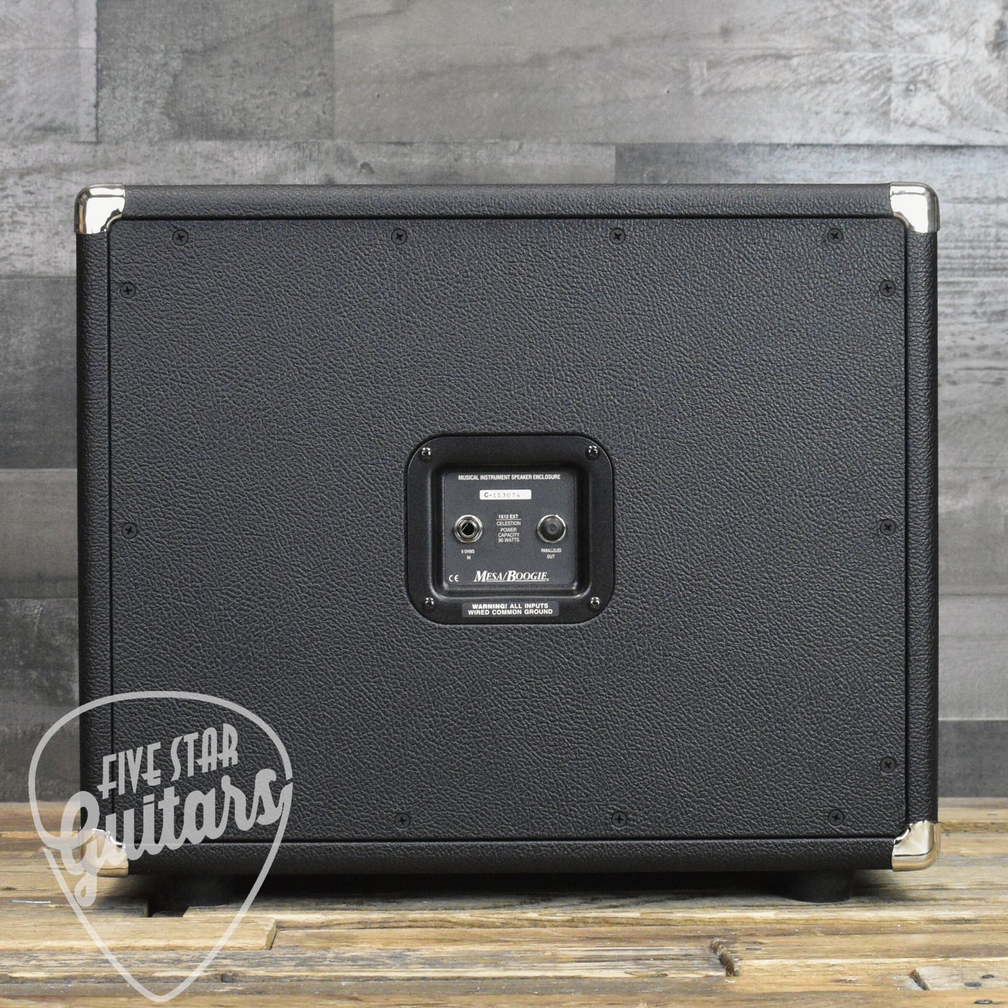 Mesa Boogie 1X12 Thiele Cab Black Bronco Black Grill