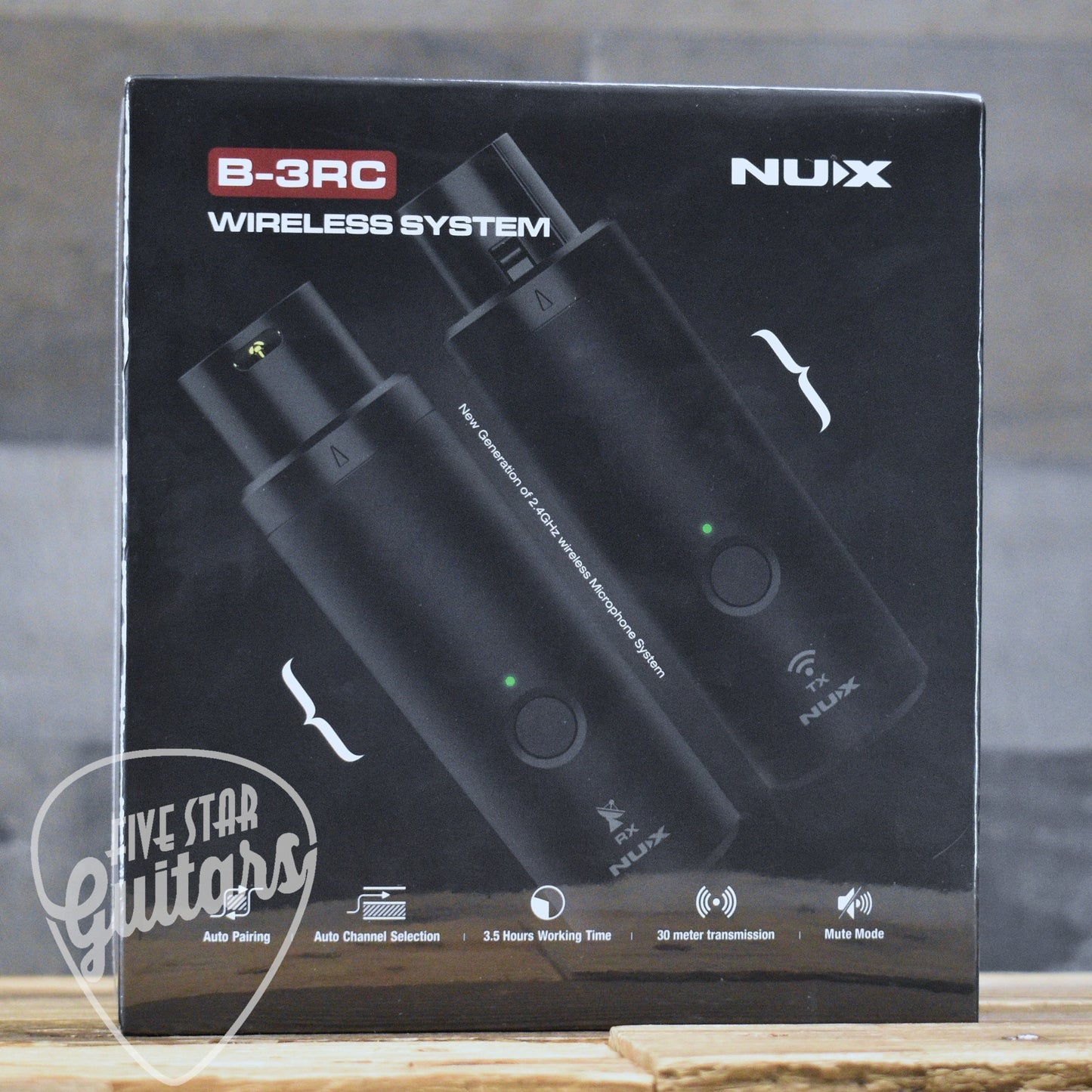 NUX B-3RC Wireless Microphone System - 2.4GHz