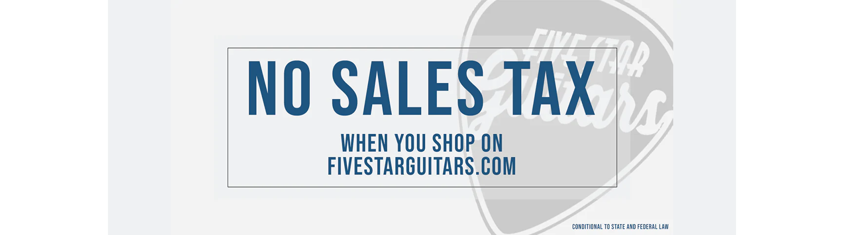 NO SALES TAX DIRECT AT fivestarguitars.com