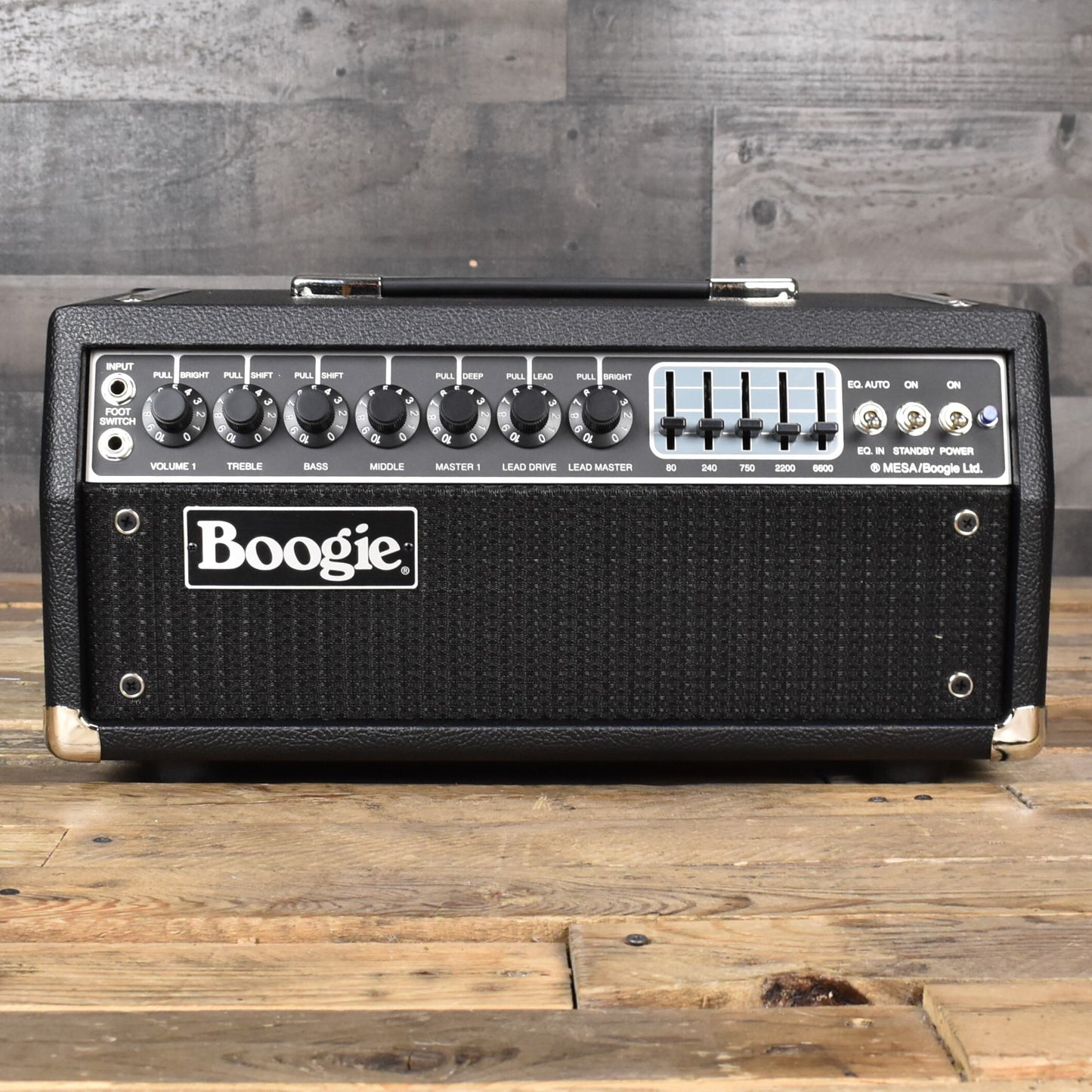 Mesa Boogie Mark IIC+ Head Finish: Black Bronco/Black Grille