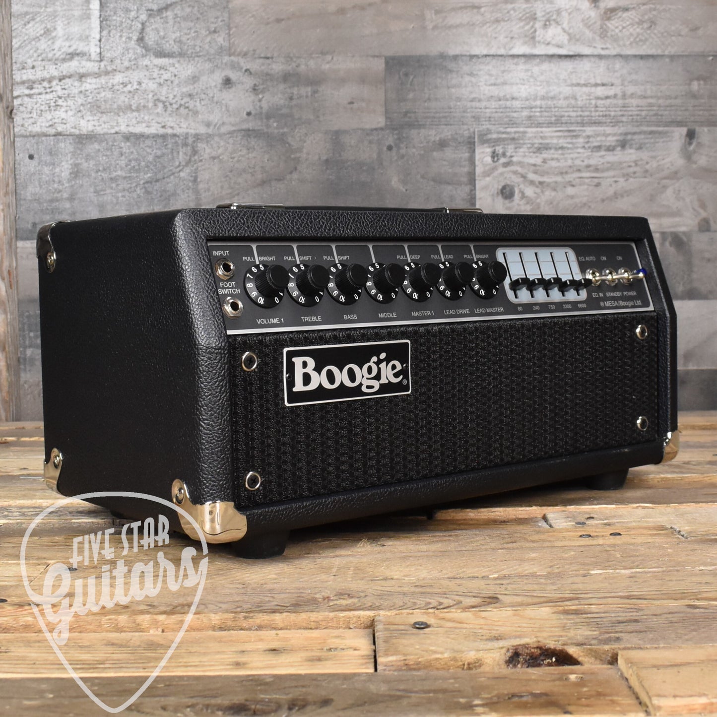 Mesa Boogie Mark IIC+ Head Finish: Black Bronco/Black Grille