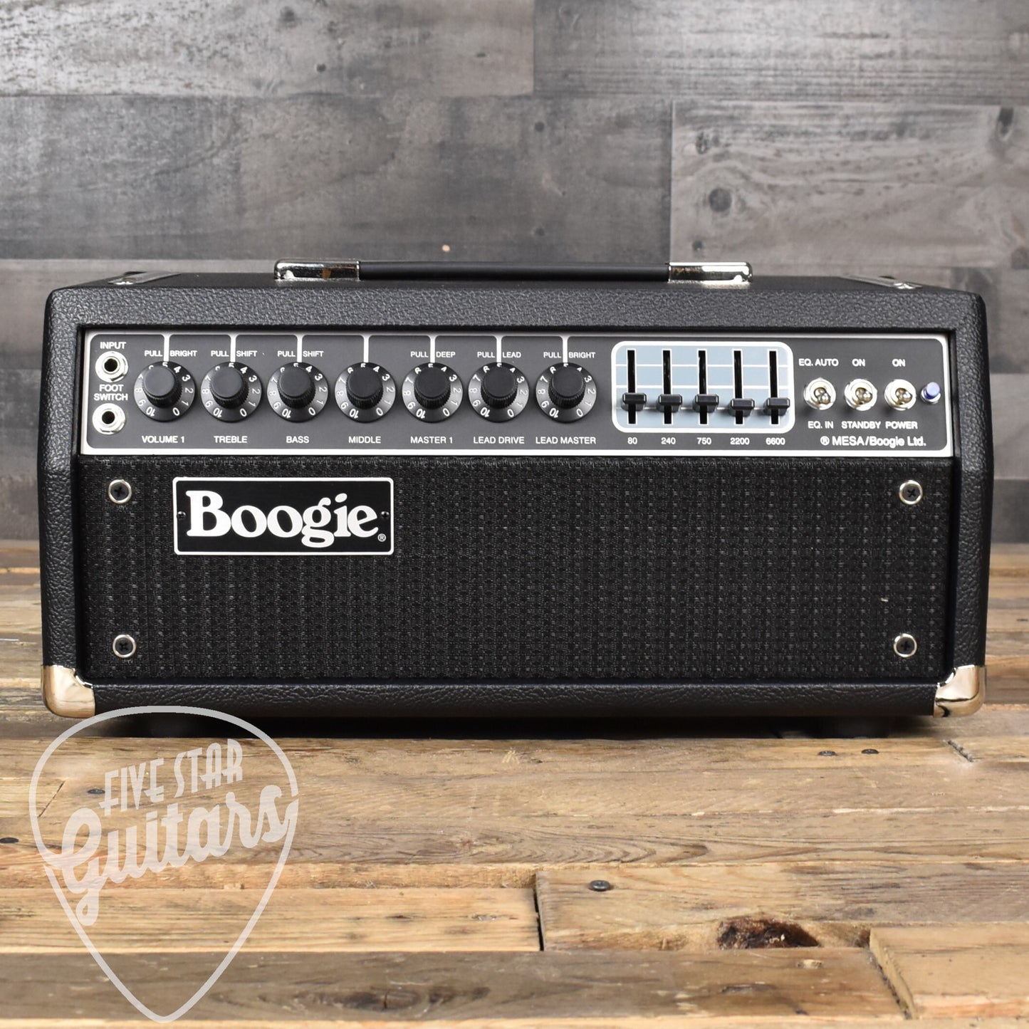 Mesa Boogie Mark IIC+ Head Finish: Black Bronco/Black Grille