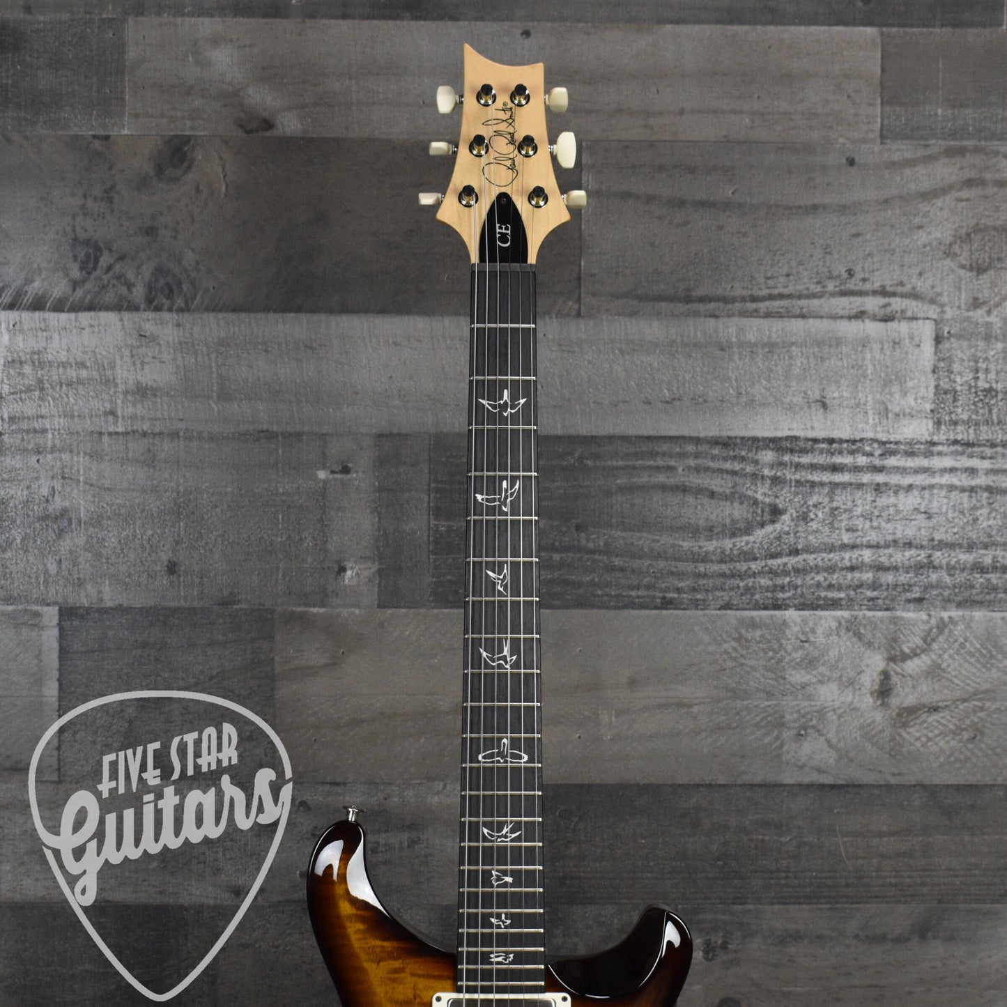 Paul Reed Smith CE-22 Limited Edition - Black Amber - With Gigbag