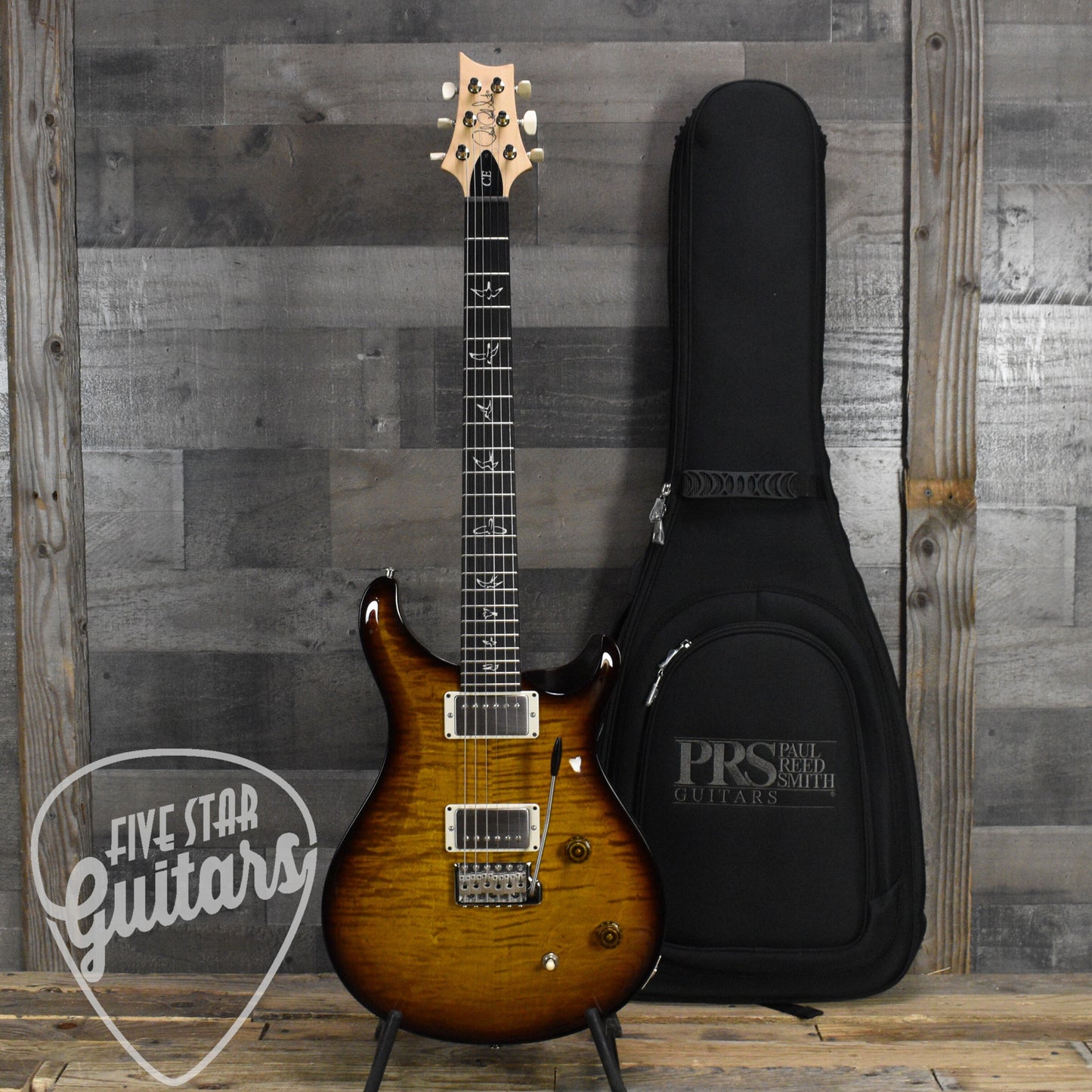 Paul Reed Smith CE-22 Limited Edition - Black Amber - With Gigbag