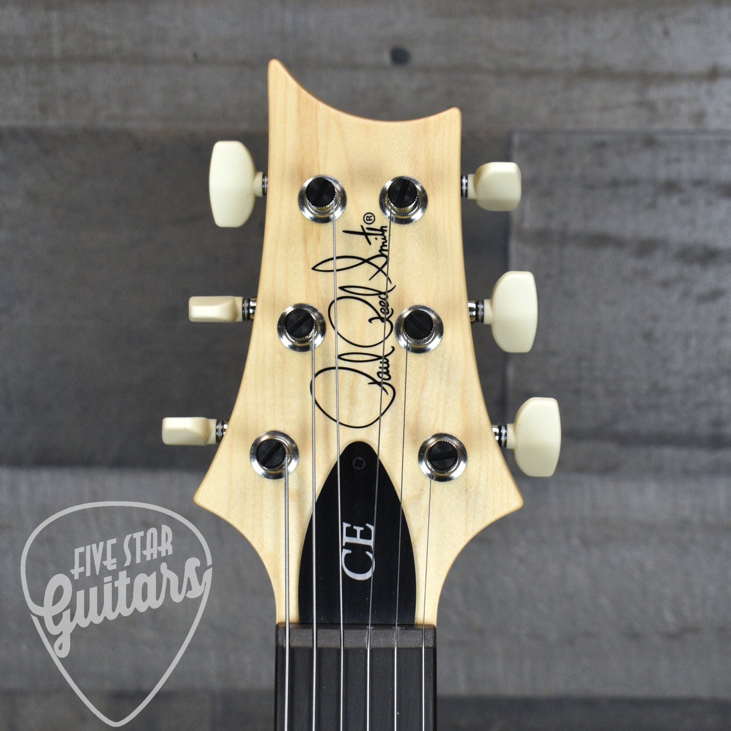 PRS Wood Library CE-24 Satin Quilt Top - Faded Gray Black Cherry Burst