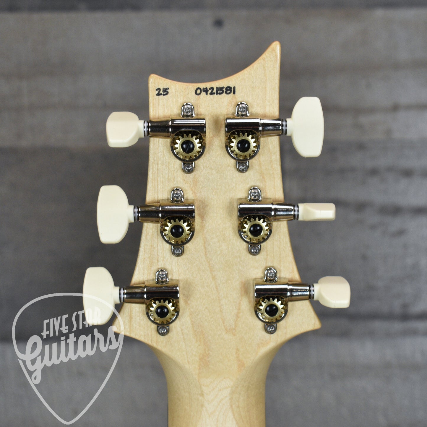 PRS Wood Library CE-24 Satin Quilt Top - Faded Gray Black Cherry Burst