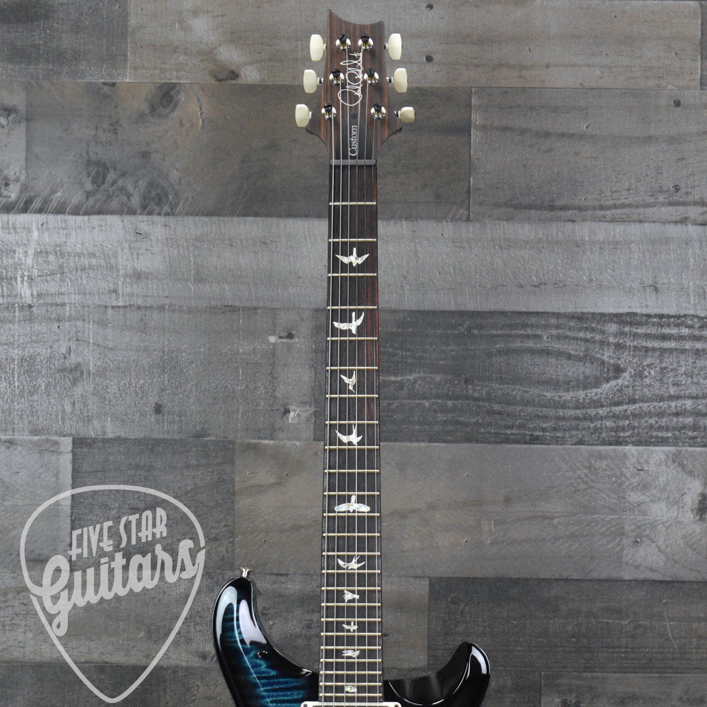 PRS Custom 24 - Cobalt Smokeburst with Hard Shell Case