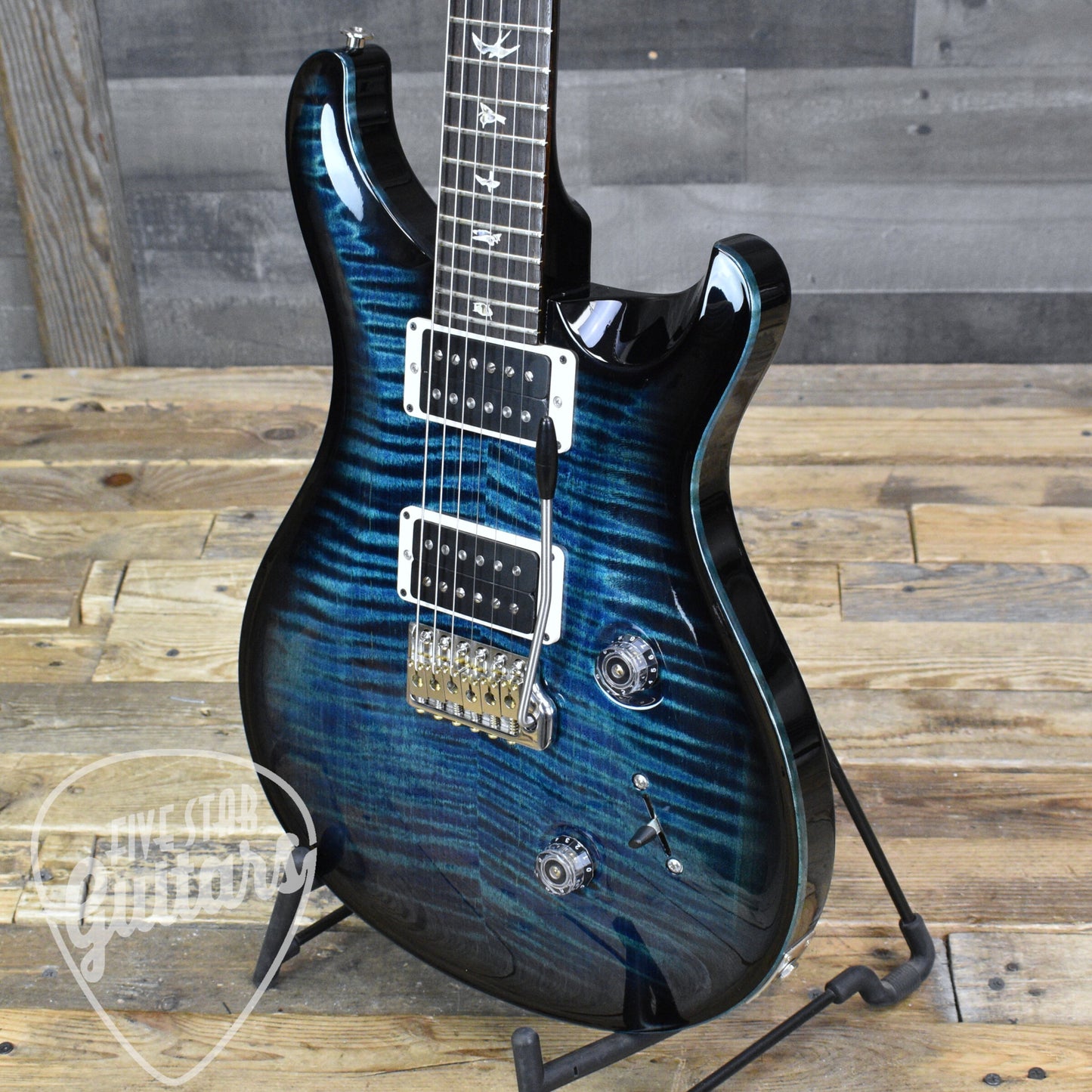 PRS Custom 24 - Cobalt Smokeburst with Hard Shell Case