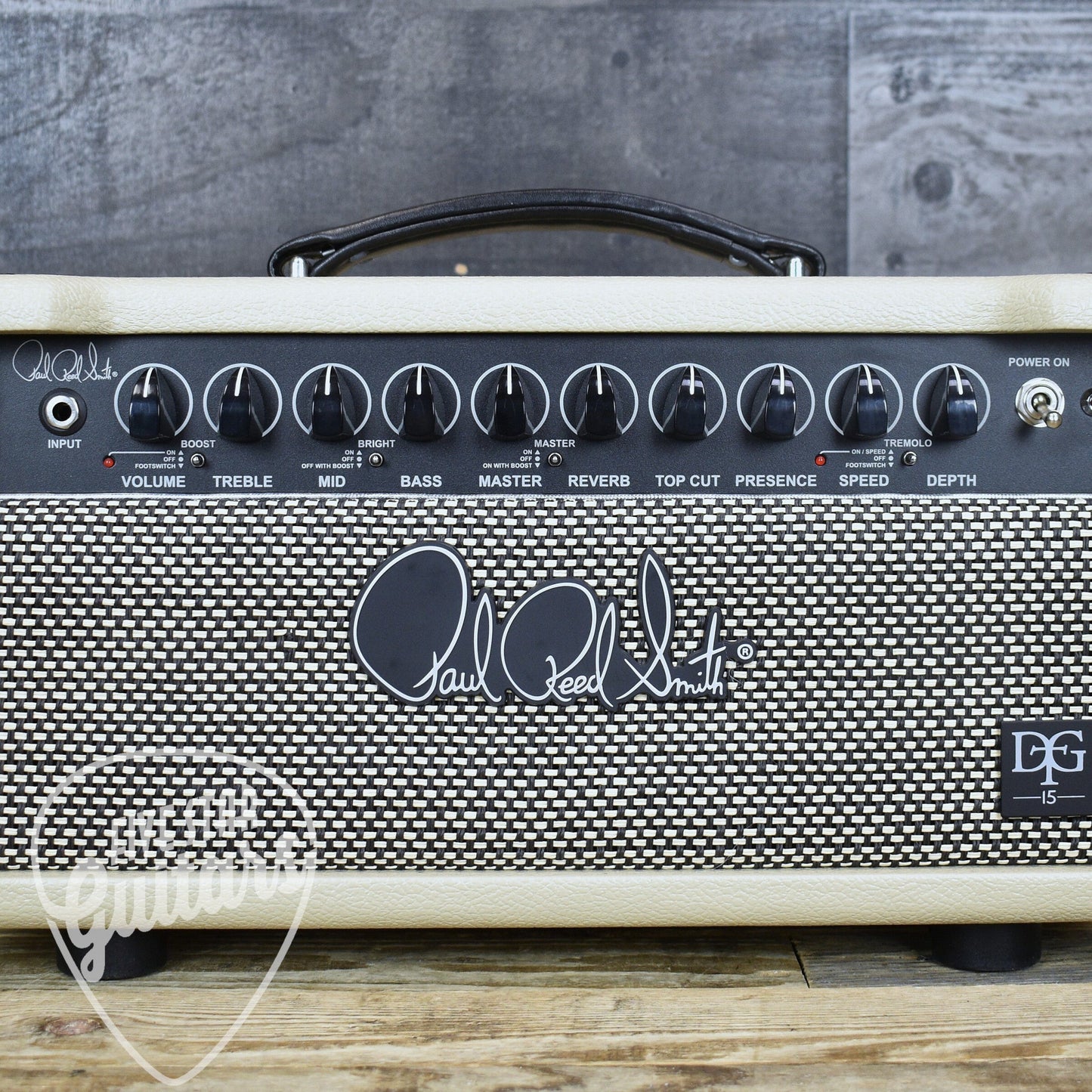 PRS DGT 15 David Grissom 15-watt Tube Head - Blonde Tolex