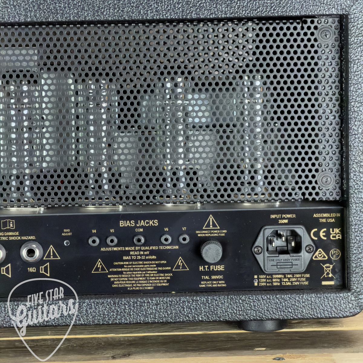 PRS HDRX 100 Head - Black Tolex