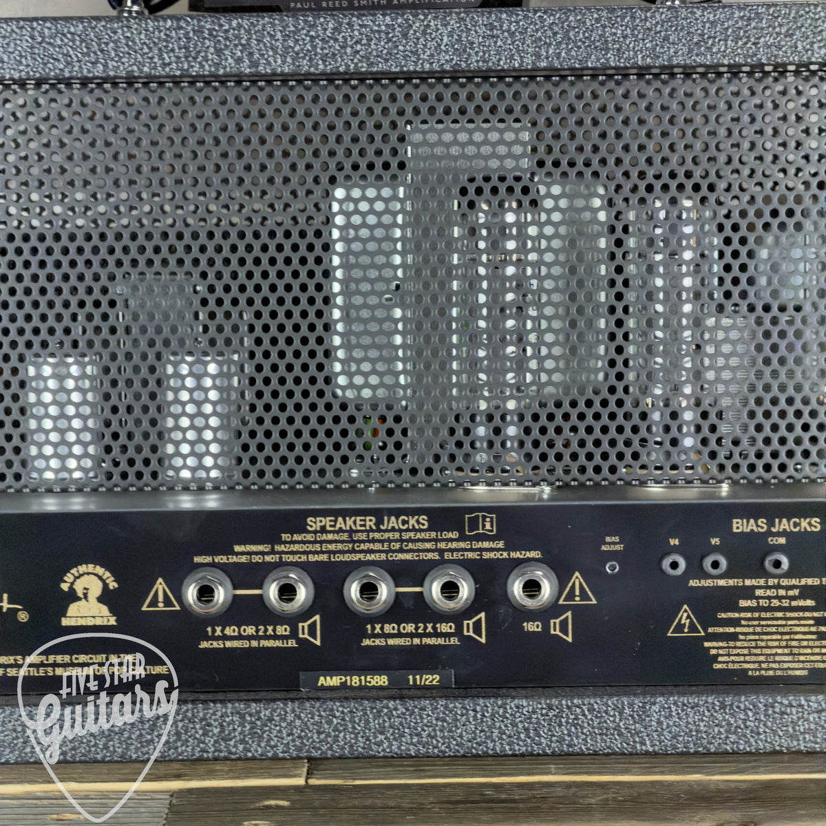 PRS HDRX 100 Head - Black Tolex