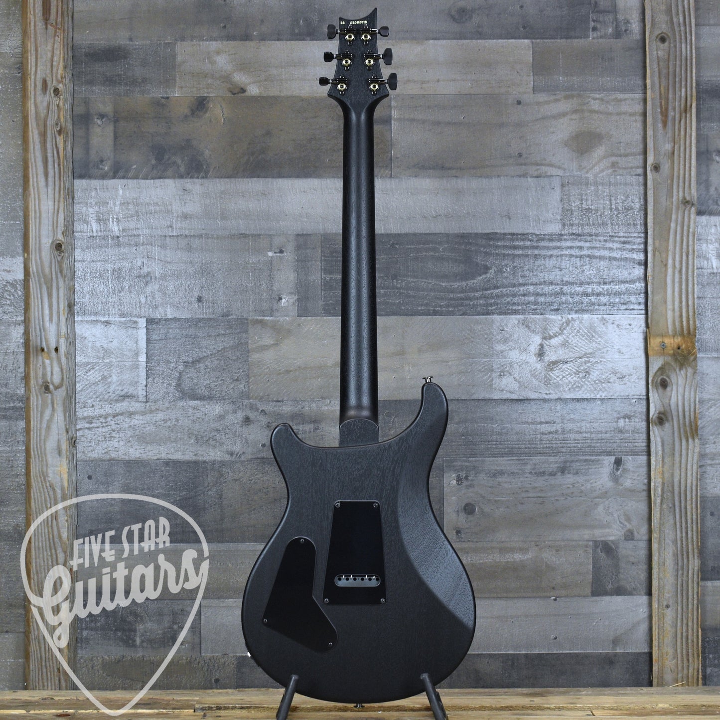 PRS PRS S2 Custom 24-08 Poplar Burl - Charcoal Burst with Gigbag