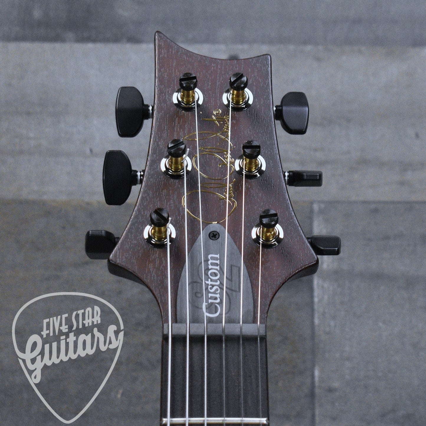 PRS PRS S2 Custom 24 Poplar Burl - Black Gold Burst with Gigbag