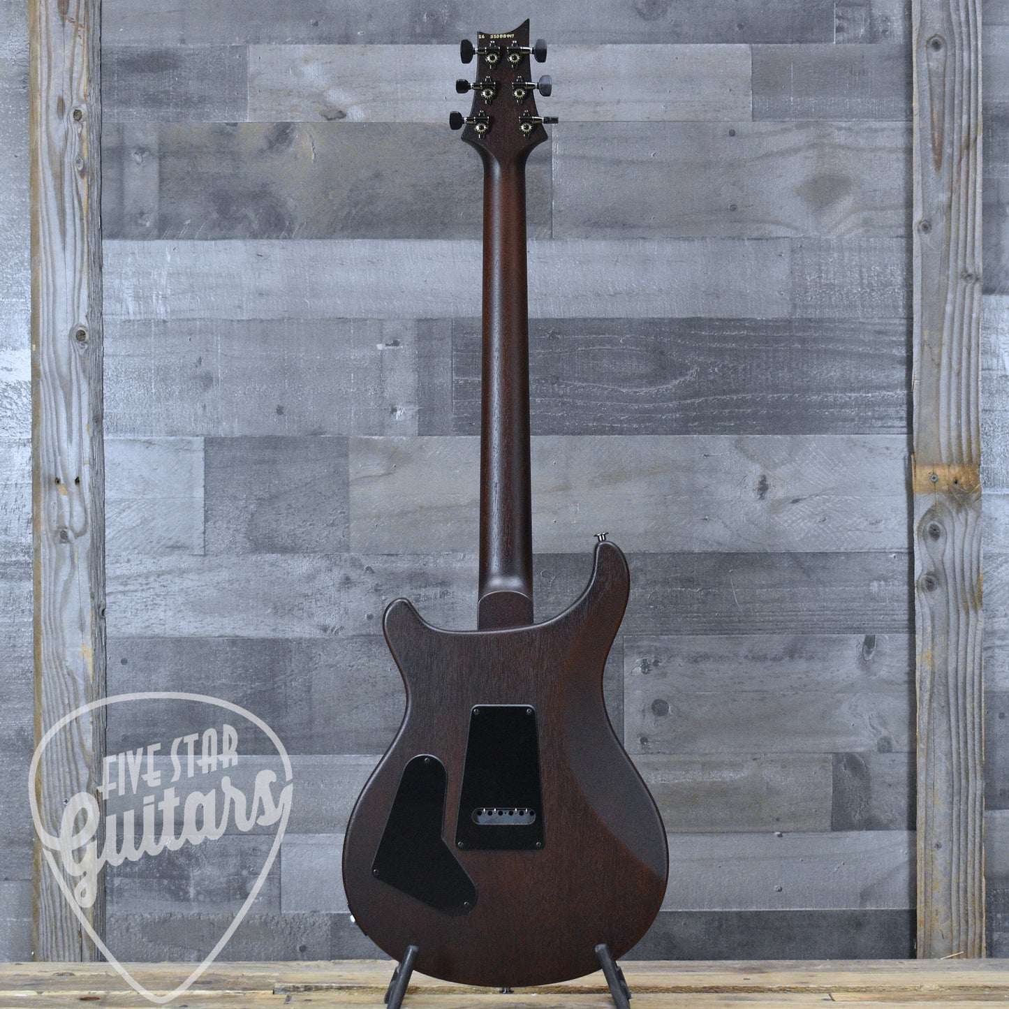 PRS PRS S2 Custom 24 Poplar Burl - Black Gold Burst with Gigbag
