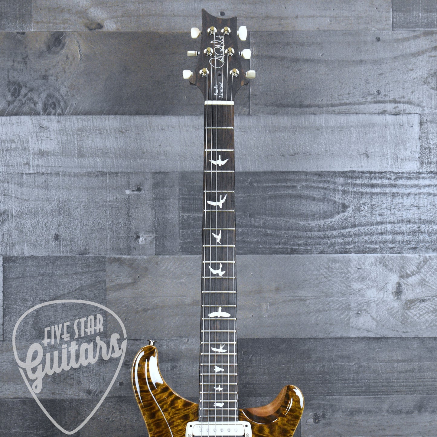 PRS Paul's Guitar Limited Mango Top - Tiger Eye with Hardshell Case