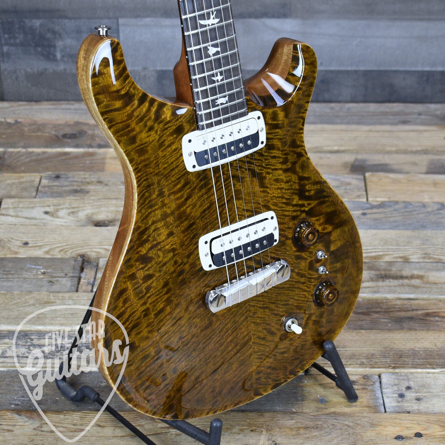 PRS Paul's Guitar Limited Mango Top - Tiger Eye with Hardshell Case