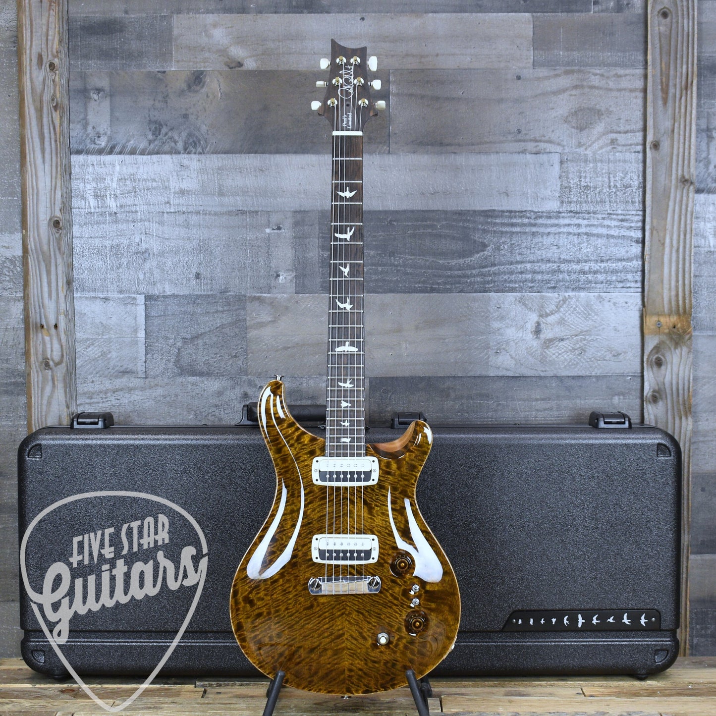 PRS Paul's Guitar Limited Mango Top - Tiger Eye with Hardshell Case