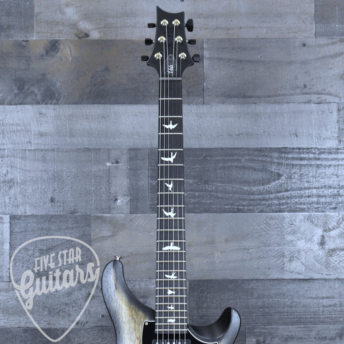 PRS S2 Vela Black Limba LTD - Natural Smokeburst with Gigbag