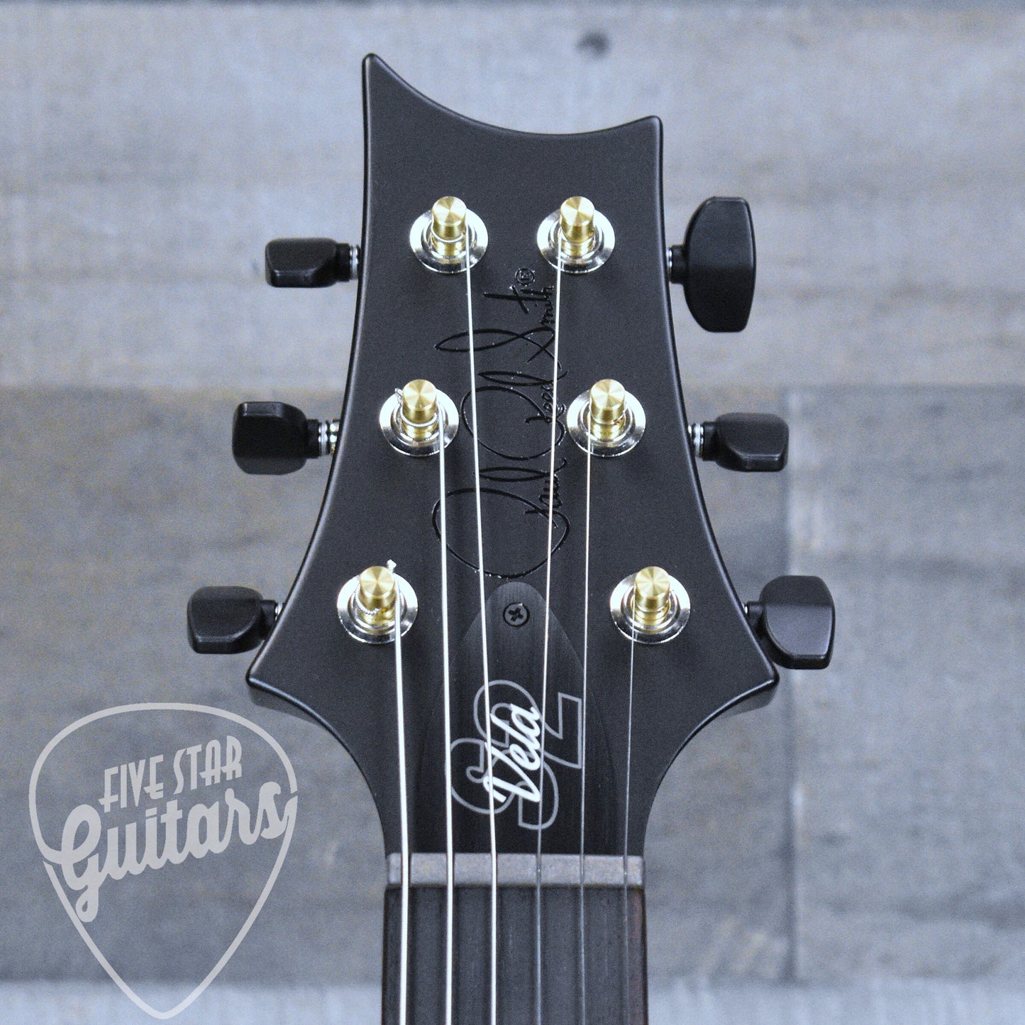 PRS S2 Vela Black Limba LTD - Natural Smokeburst with Gigbag