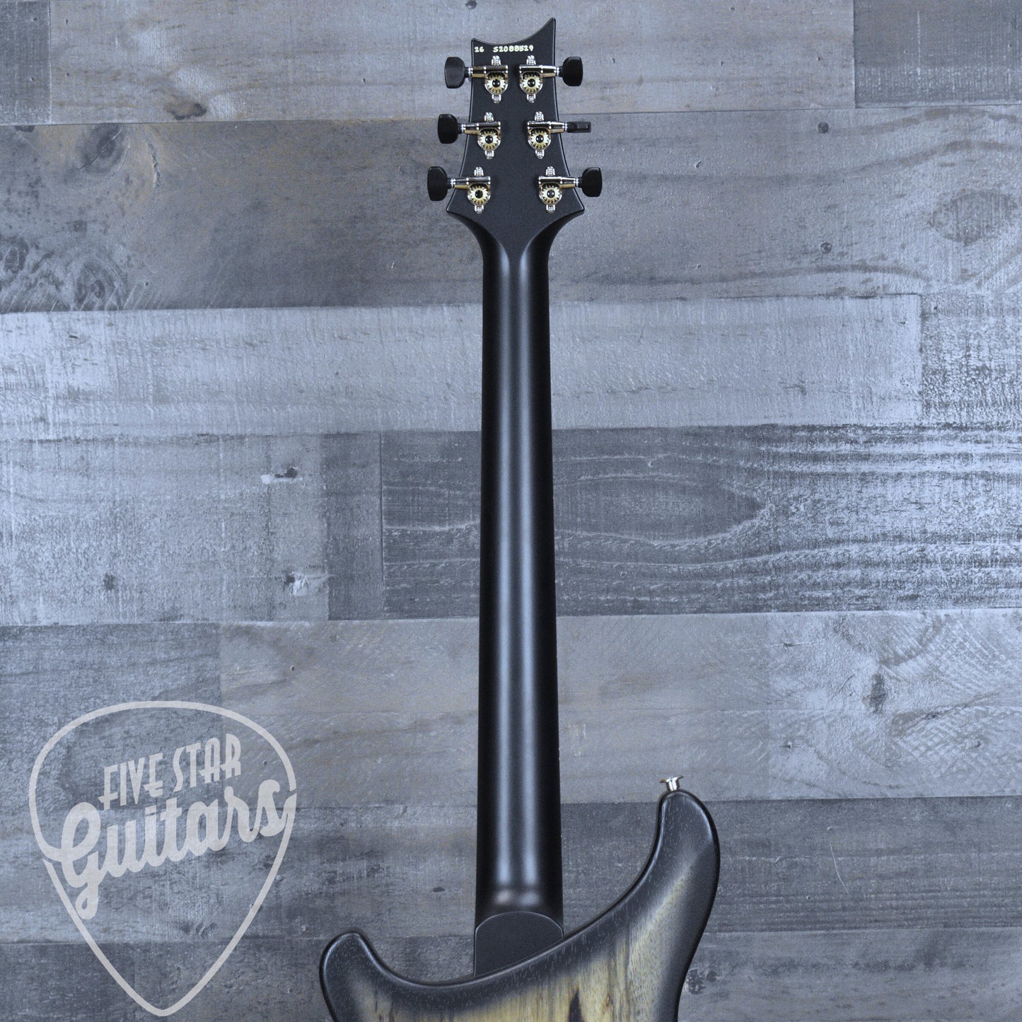 PRS S2 Vela Black Limba LTD - Natural Smokeburst with Gigbag