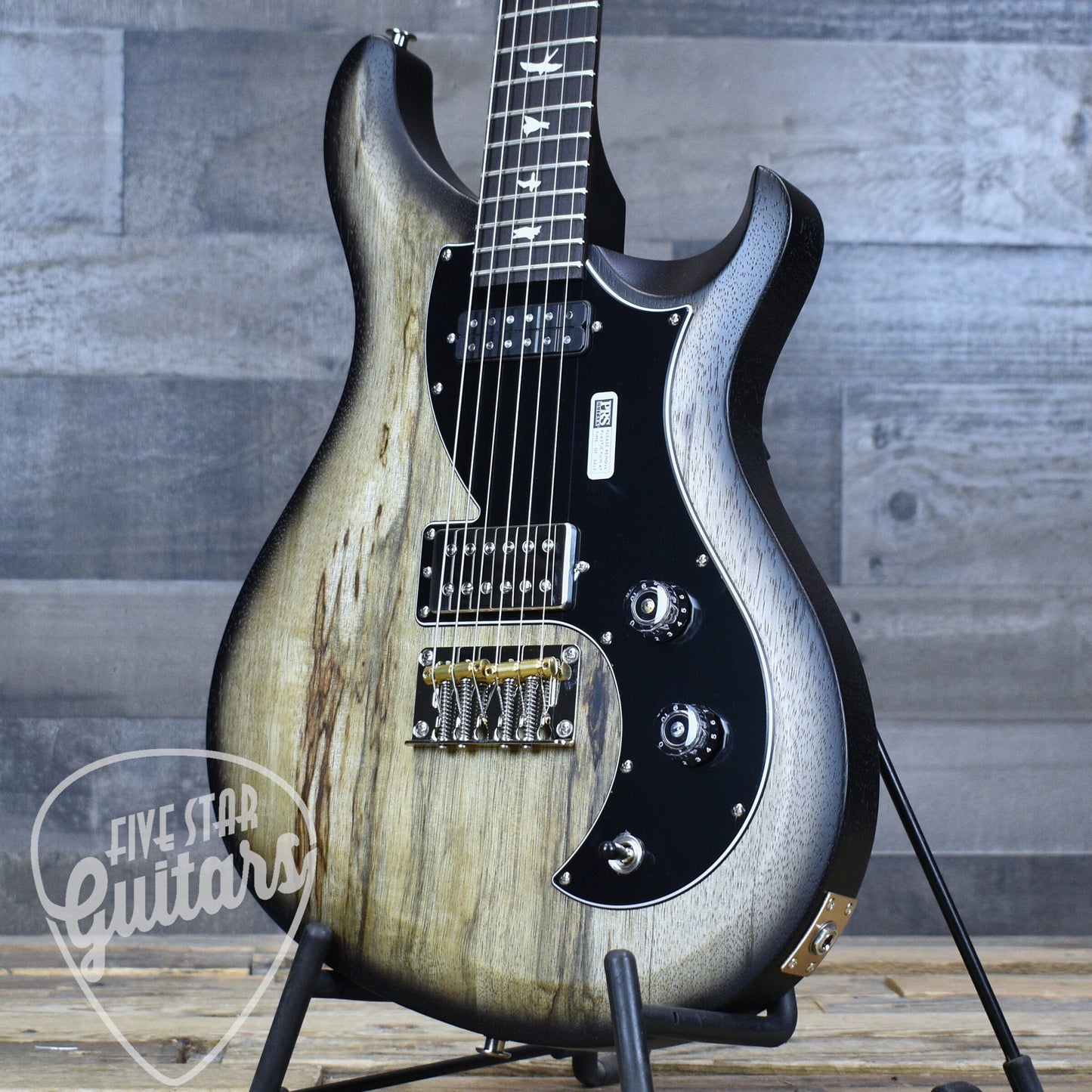 PRS S2 Vela Black Limba LTD - Natural Smokeburst with Gigbag