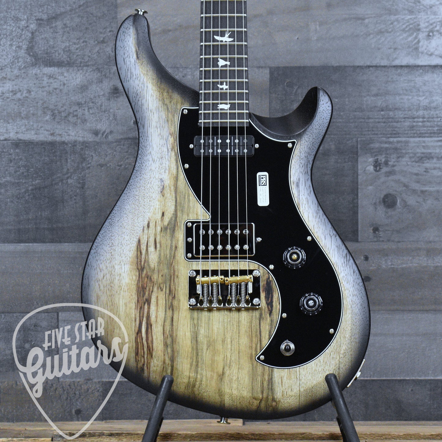 PRS S2 Vela Black Limba LTD - Natural Smokeburst with Gigbag