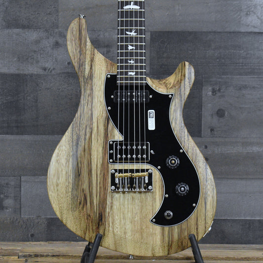 PRS S2 Vela Black Limba LTD - Natural with Gigbag