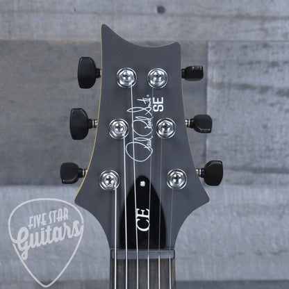 PRS SE CE24 Standard Stoptail Satin - Charcoal with Gigbag