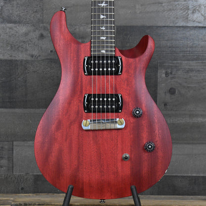 PRS SE CE24 Standard Stoptail Satin - Vintage Cherry with Gigbag
