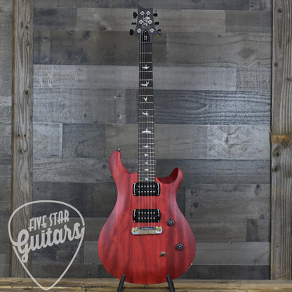 PRS SE CE24 Standard Stoptail Satin - Vintage Cherry with Gigbag
