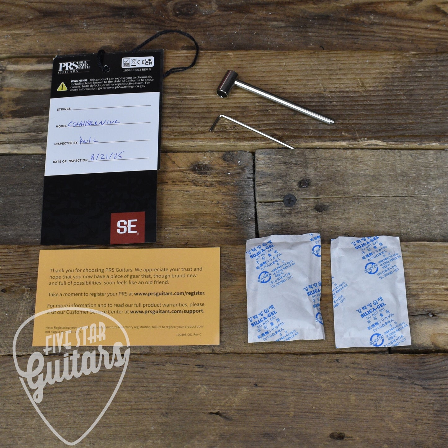 PRS SE CE24 Standard Stoptail Satin - Vintage Cherry with Gigbag