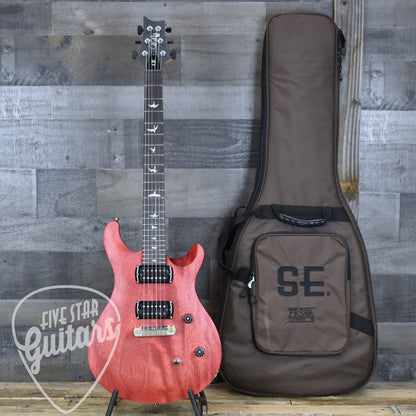 PRS SE CE24 Standard Stoptail Satin - Vintage Cherry with Gigbag