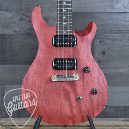 PRS SE CE24 Standard Stoptail Satin - Vintage Cherry with Gigbag