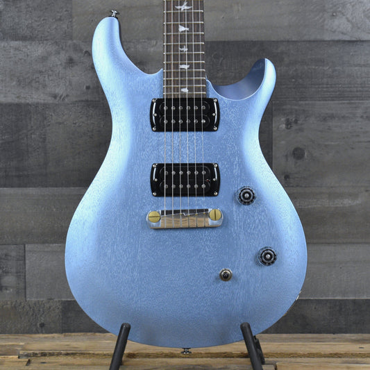 PRS SE CE 24 Satin Stoptail  - Ice Blue Metallic Satin with Gigbag