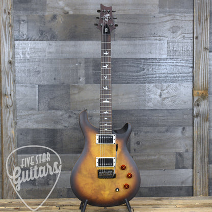 PRS SE David Grissom Laurel Burl Top - McCarty Tobacco Sunburst with Gigbag