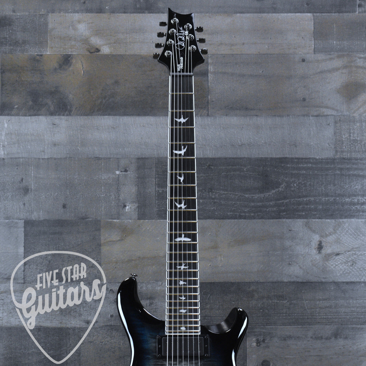 PRS SE Mark Holcomb 7 String - Holcomb Blue Burst with Gigbag