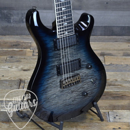 PRS SE Mark Holcomb 7 String - Holcomb Blue Burst with Gigbag
