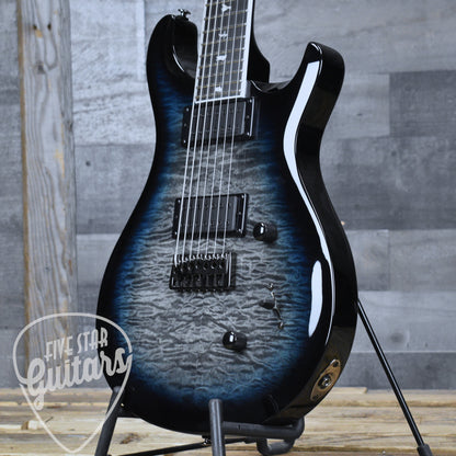 PRS SE Mark Holcomb 7 String - Holcomb Blue Burst with Gigbag