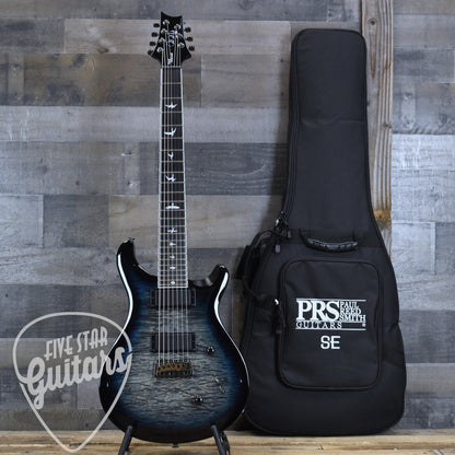 PRS SE Mark Holcomb 7 String - Holcomb Blue Burst with Gigbag