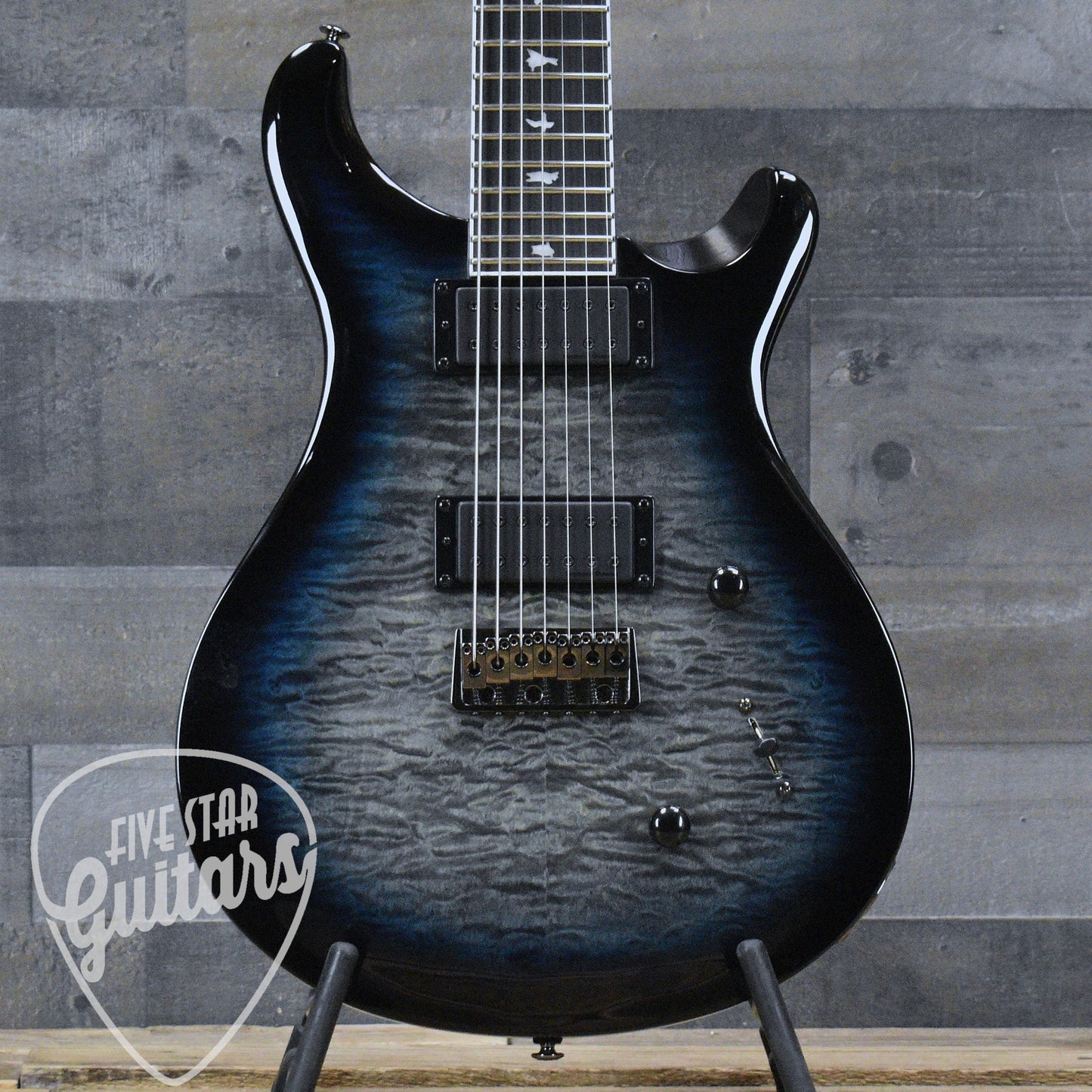 PRS SE Mark Holcomb 7 String - Holcomb Blue Burst with Gigbag