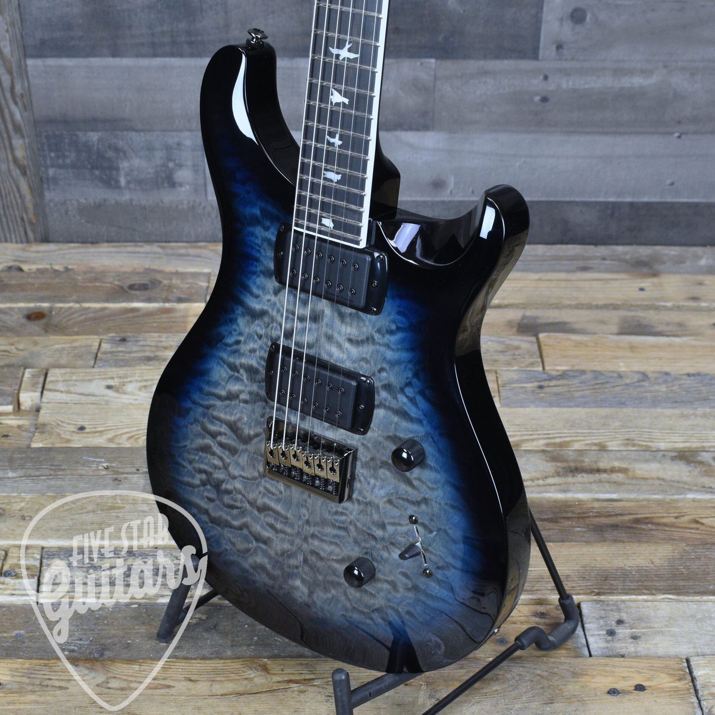PRS SE Mark Holcomb - Holcomb Blue Burst with Gigbag