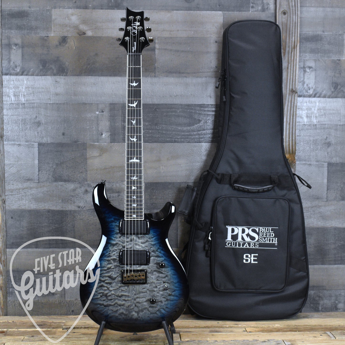 PRS SE Mark Holcomb - Holcomb Blue Burst with Gigbag