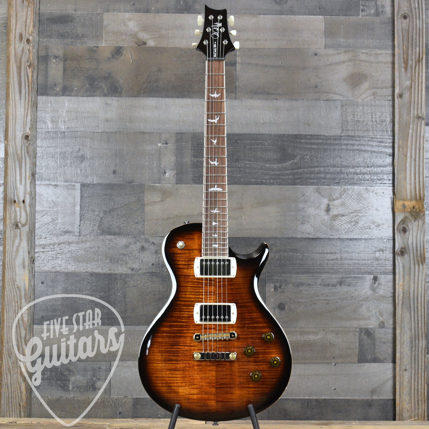 PRS SE McCarty 594 Singlecut - Black Gold Burst with Gigbag