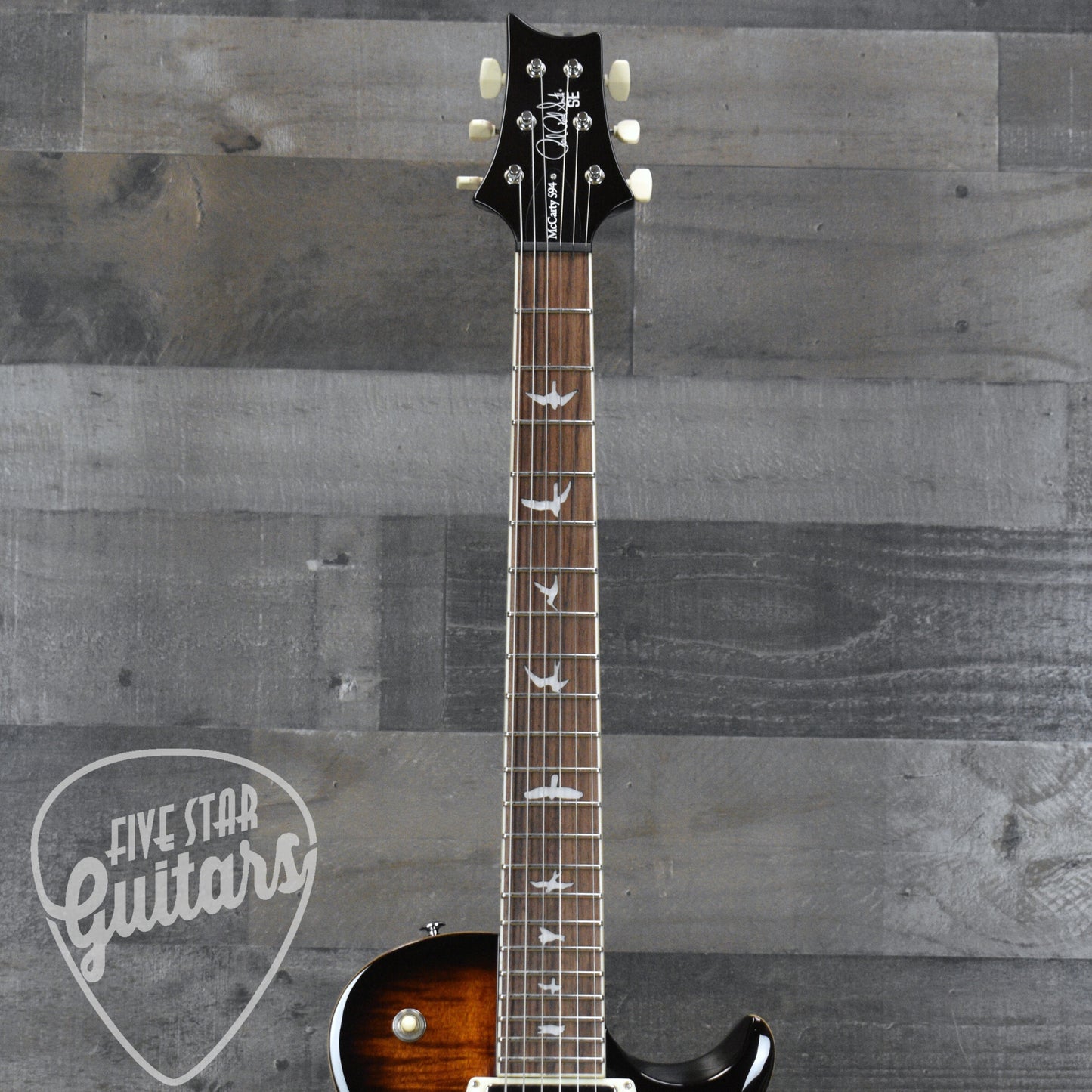 PRS SE McCarty 594 Singlecut - Black Gold Burst with Gigbag