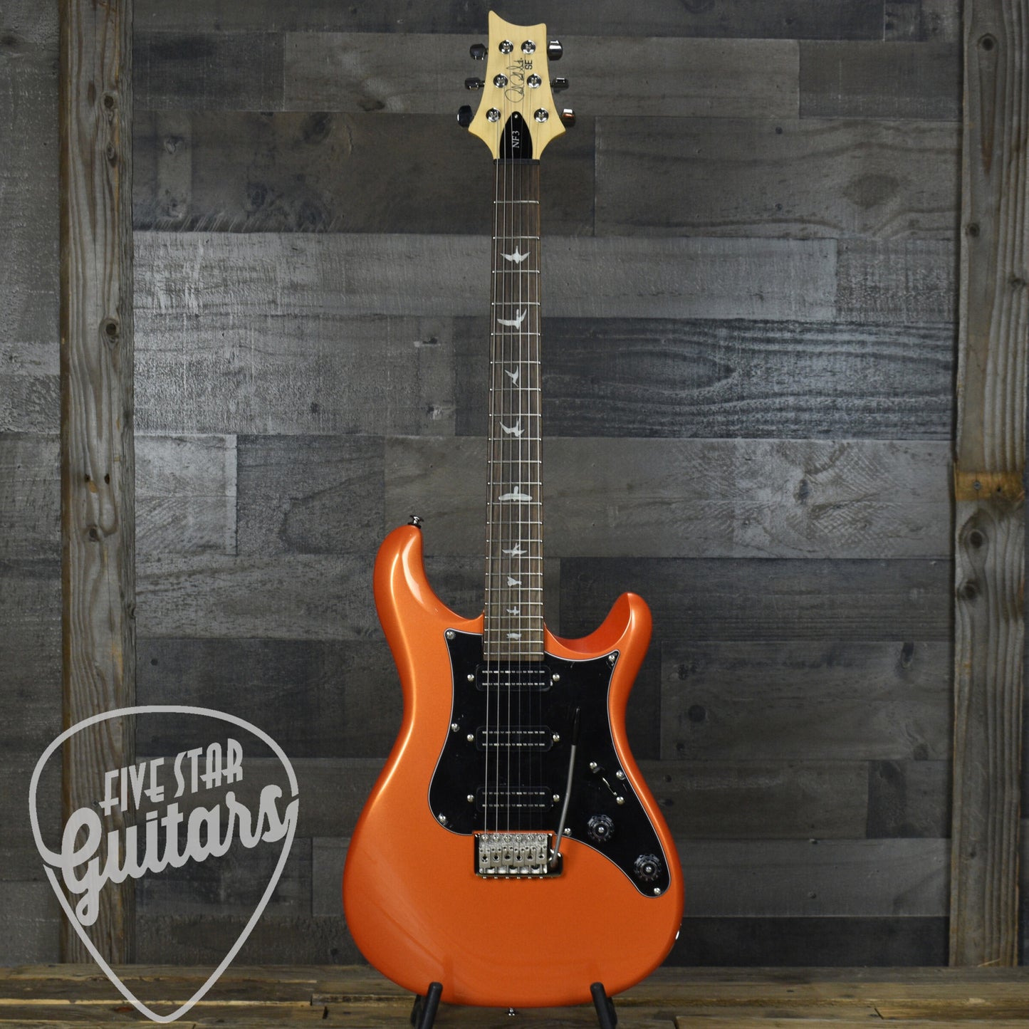 PRS SE NF3 Rosewood Fingerboard - Metallic Orange with Gigbag