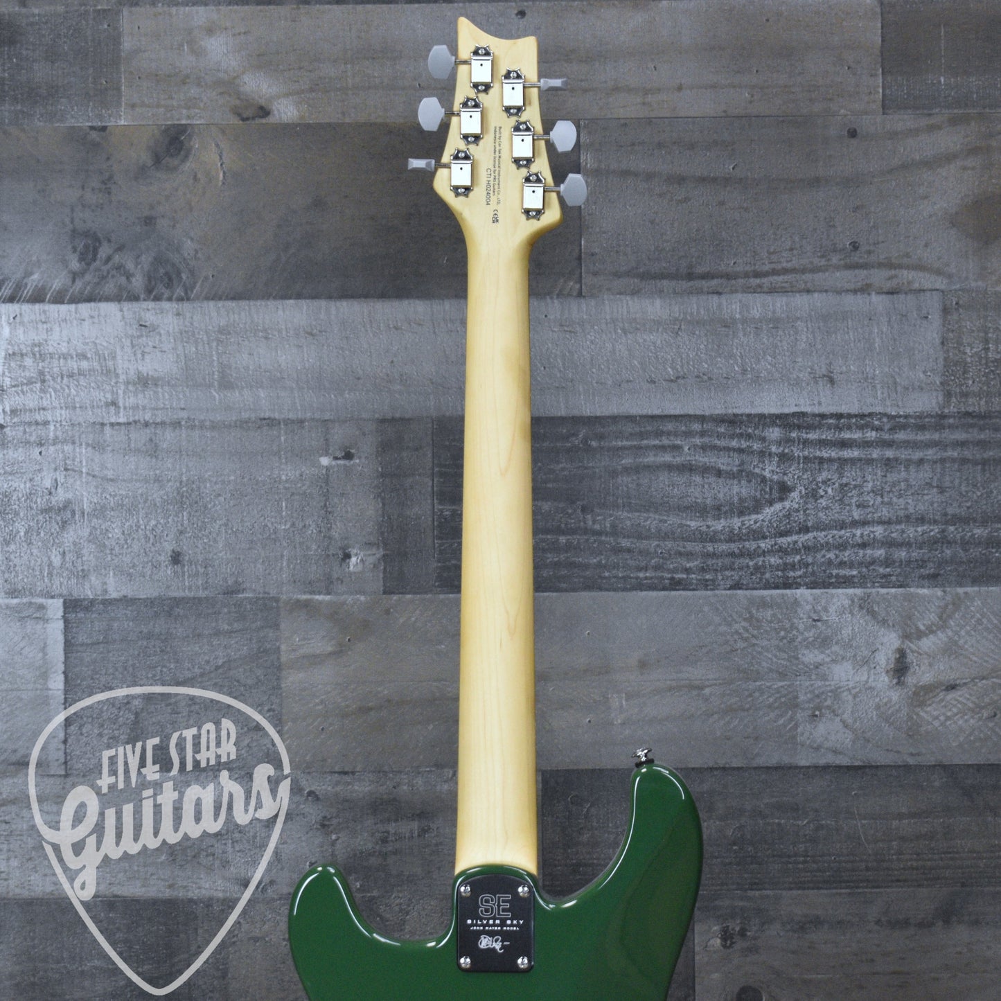 PRS SE Silver Sky - Laurel Green with Gigbag