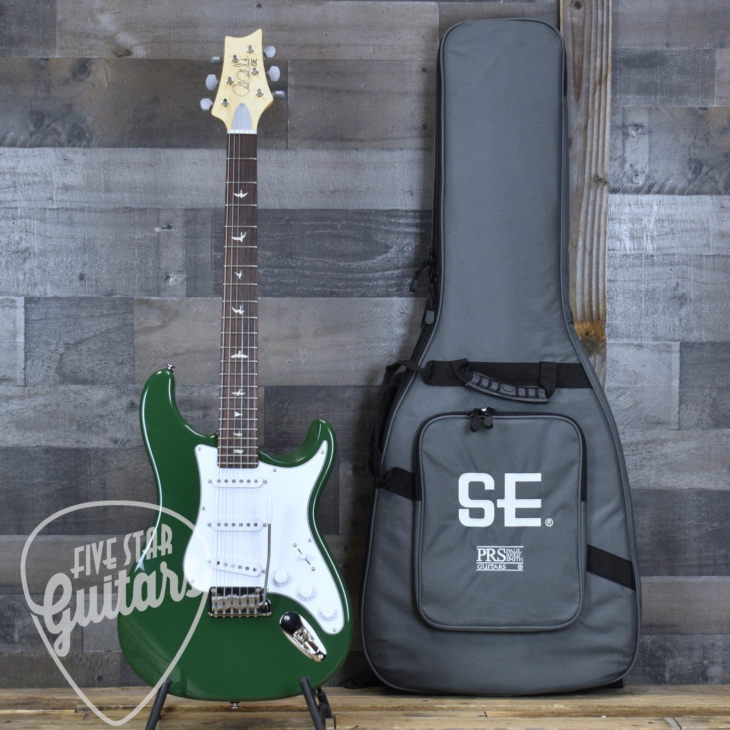 PRS SE Silver Sky - Laurel Green with Gigbag