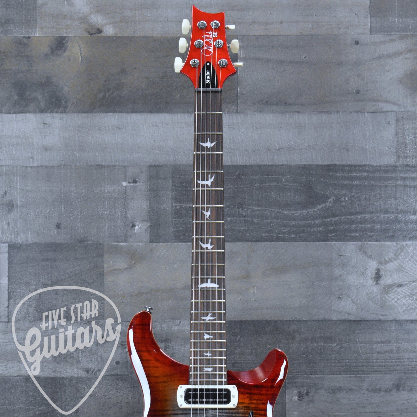 PRS SE Studio - Charcoal Cherry Burst with Gigbag
